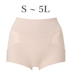 BRADELIS New York 【Yukine inc. 】ゆきねえ365綿混モアらくすっぽりショーツ25 深め 補正下着 補整