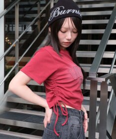 WEGO スプレーロゴドロストちびT