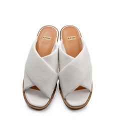 APOM パテッドストラップチャンキーヒールミュール60