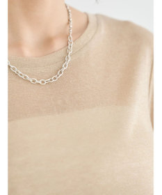 earth music&ecology ラメシアープルオーバー