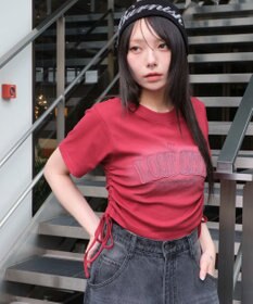 WEGO スプレーロゴドロストちびT