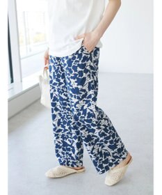 CRAFT STANDARD BOUTIQUE インド綿総柄イージーパンツ