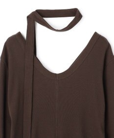 uncrave ヴィンテージリブ 2WAYロングワンピース