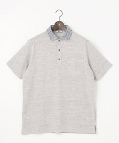 JOSEPH ABBOUD 【キングサイズ・吸水速乾】リネンハニカム ポロシャツ