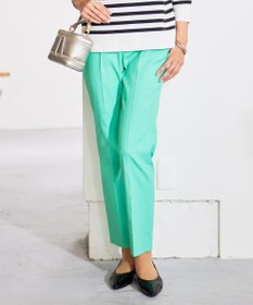 自由区 S 【接触冷感・UVカット・吸水速乾】シェルタリングオックステーパード パンツ