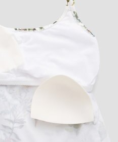 San-ai Resort（三愛水着楽園） ショルダードレス３点セット　13L・15L　【Coral veil（コーラルヴェール）】