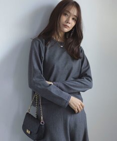 組曲 【WEB限定】ELENA襟付き セットアップワンピ