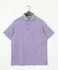 JOSEPH ABBOUD 【キングサイズ・吸水速乾】リネンハニカム ポロシャツ