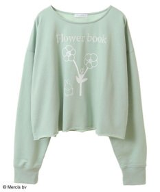 Green Parks Ｍｉｆｆｙ／フラワープリントミニ裏毛プルオーバー