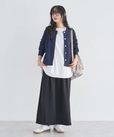 Green Parks アンチピリング金ボタンニットカーディガン