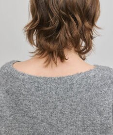 GRACE CONTINENTAL スパンコールニットトップ