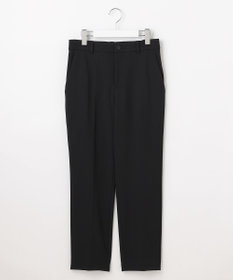 自由区 【撥水加工・洗える】TRギャバ裏起毛テーパード パンツ