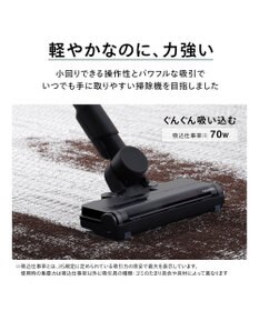 YAMATO テーブル＆キッチン 【TWINBIRD】コードレススティック型クリーナーセット01  ブラック  TC-5264S1B