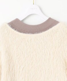 ANY SIS 【2SET】シャギー ニット × ワンピース セット