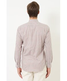 DAKS コットンミニチェックシャツ