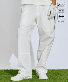 PW CIRCULUS 【撥水加工/ストレッチ】サイドストライプ ワイドパンツ ゴルフ