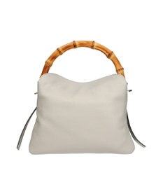 INTER-CHAUSSURES 【LORISTELLA】バンブーハンドルソフトレザーハンドバッグ