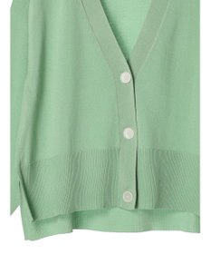 Green Parks 洗える　ショート丈カーディガン