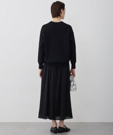 ICB 【先行予約】 コットンポリエステルスムース Vネックニット