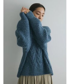 Green Parks armonia. ケーブルニットプルオーバー