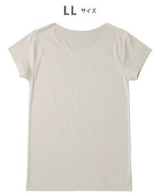 WACOAL MEN 【オーガニック綿混インナー】多機能を着る。綿の贅沢オーガニック フリーなカッティング（ネック・袖・裾）2分袖 GL5210 /ブロス バイ ワコールメン