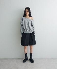 Green Parks オフショルスウェット