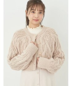 earth music&ecology ｍｉｘケーブルカーディガン