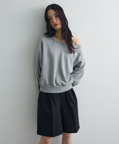 Green Parks オフショルスウェット