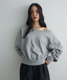 Green Parks オフショルスウェット