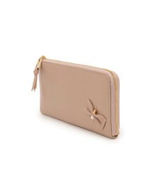 LANVIN en Bleu ペアル 薄マチLファスナー長財布