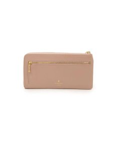 LANVIN en Bleu ペアル 薄マチLファスナー長財布