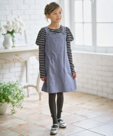 組曲 KIDS 【150-160㎝】コーデュロイ ワンピース
