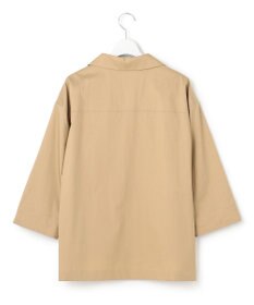 23区 【洗える】コンパクトコットンツイル スキッパー シャツ