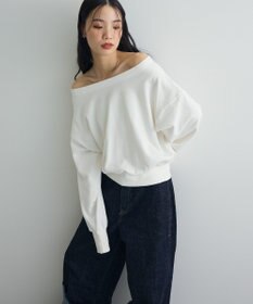 Green Parks オフショルスウェット