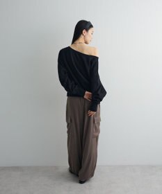 Green Parks オフショルスウェット