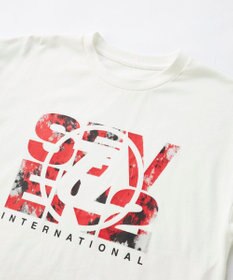 OP／FILA 【SEVEN2】ロゴモチーフデザイン半袖Tシャツ