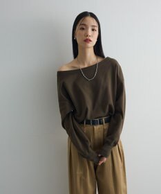 Green Parks オフショルスウェット