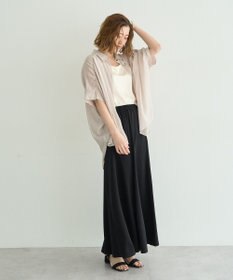 YECCA VECCA 【接触冷感】カットマーメイドスカート