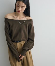 Green Parks オフショルスウェット