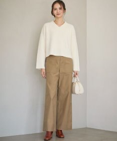 23区 【SLOW/一部店舗限定】ミリタリーボトム ベイカーパンツ