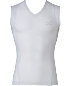 CW-X 【MEN】 CW-X 機能性トップス 【JYURYU TOP】 メッシュ ノースリーブ 肩が動かしやすくなる 運動時の疲労を軽減 ゴルフ 球技 マラソン JAO390 /ワコール