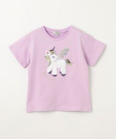 ANY KIDS ミラクルスパンコール 半袖 Tシャツ