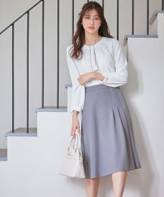 ANY SIS S 【洗える】フロントボウタイ ブラウス