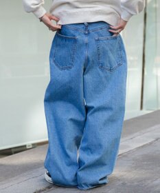 WEGO 【ユニセックス着用ITEM/】スーパーバギージーンズ