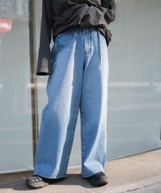 WEGO 【ユニセックス着用ITEM/】スーパーバギージーンズ