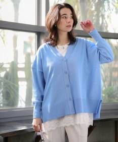 Green Parks 裾イレヘムレースドッキングプルオーバー