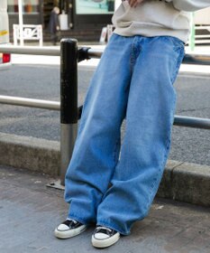 WEGO 【ユニセックス着用ITEM/】スーパーバギージーンズ