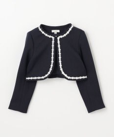 ANY KIDS 【2点セット】ジャケット＋裾刺繍ワンピース