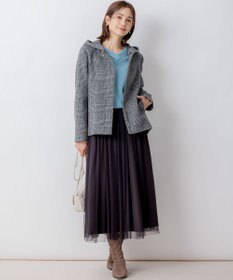 組曲 S 2WAYショートビーバー フーテッドコート