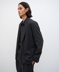 ATON TWIST WOOL GAUZE | テーラードジャケット - UNISEX